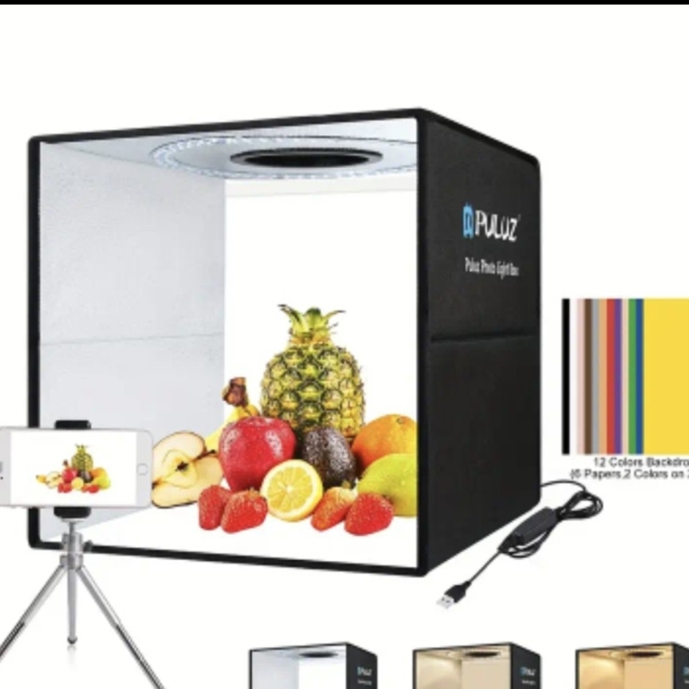 Puluz Photo Light Box with LED Lighting